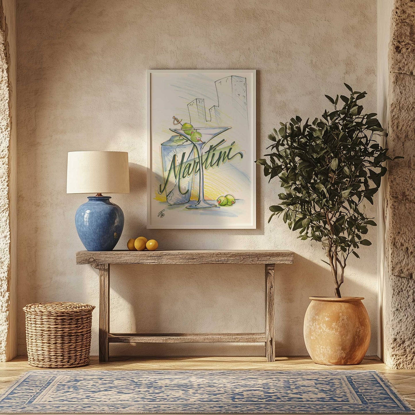 [SPECIAL],[LIFESTYLE], Picture of art hanging in a room