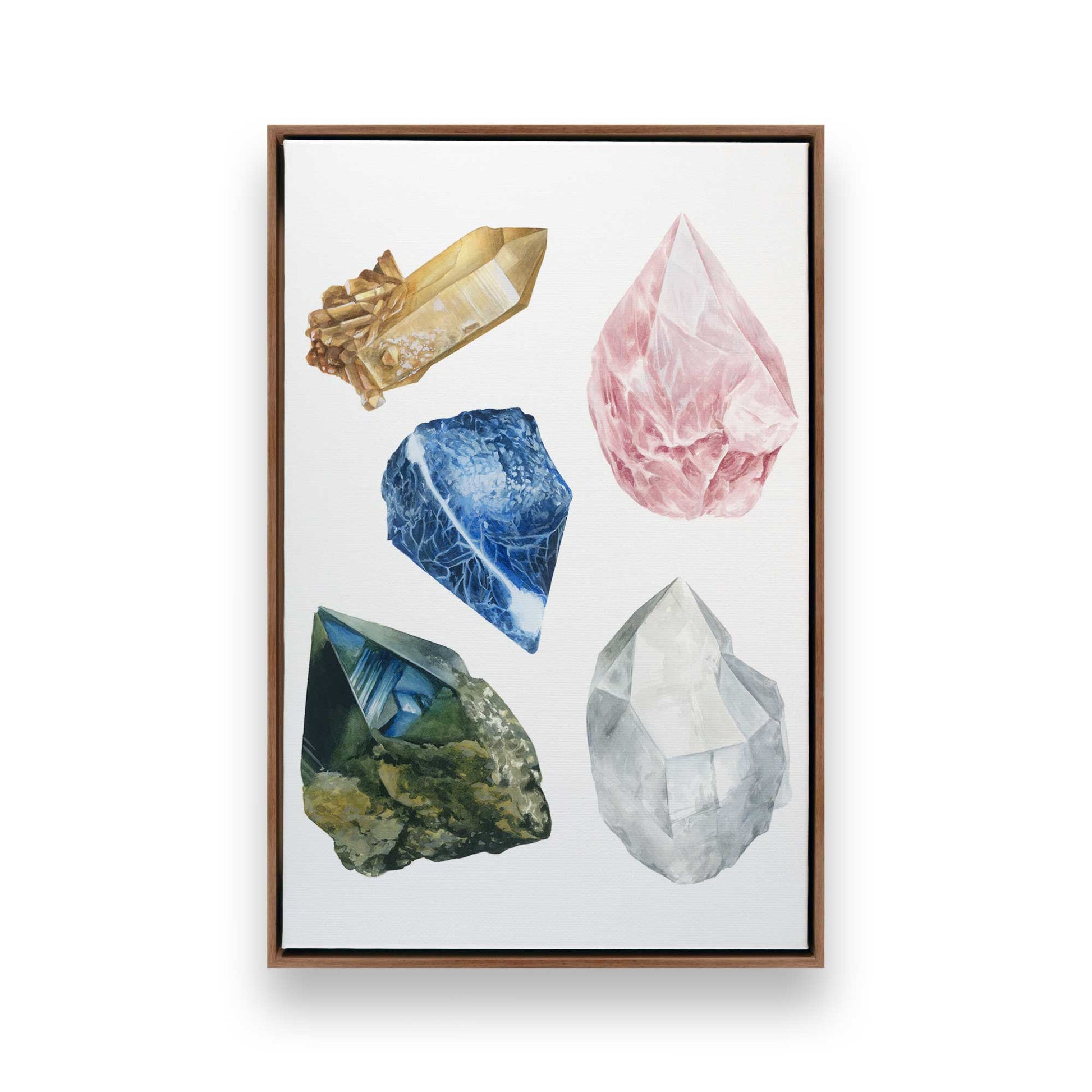 [Color:Walnut], Picture of art in a Walnut frame