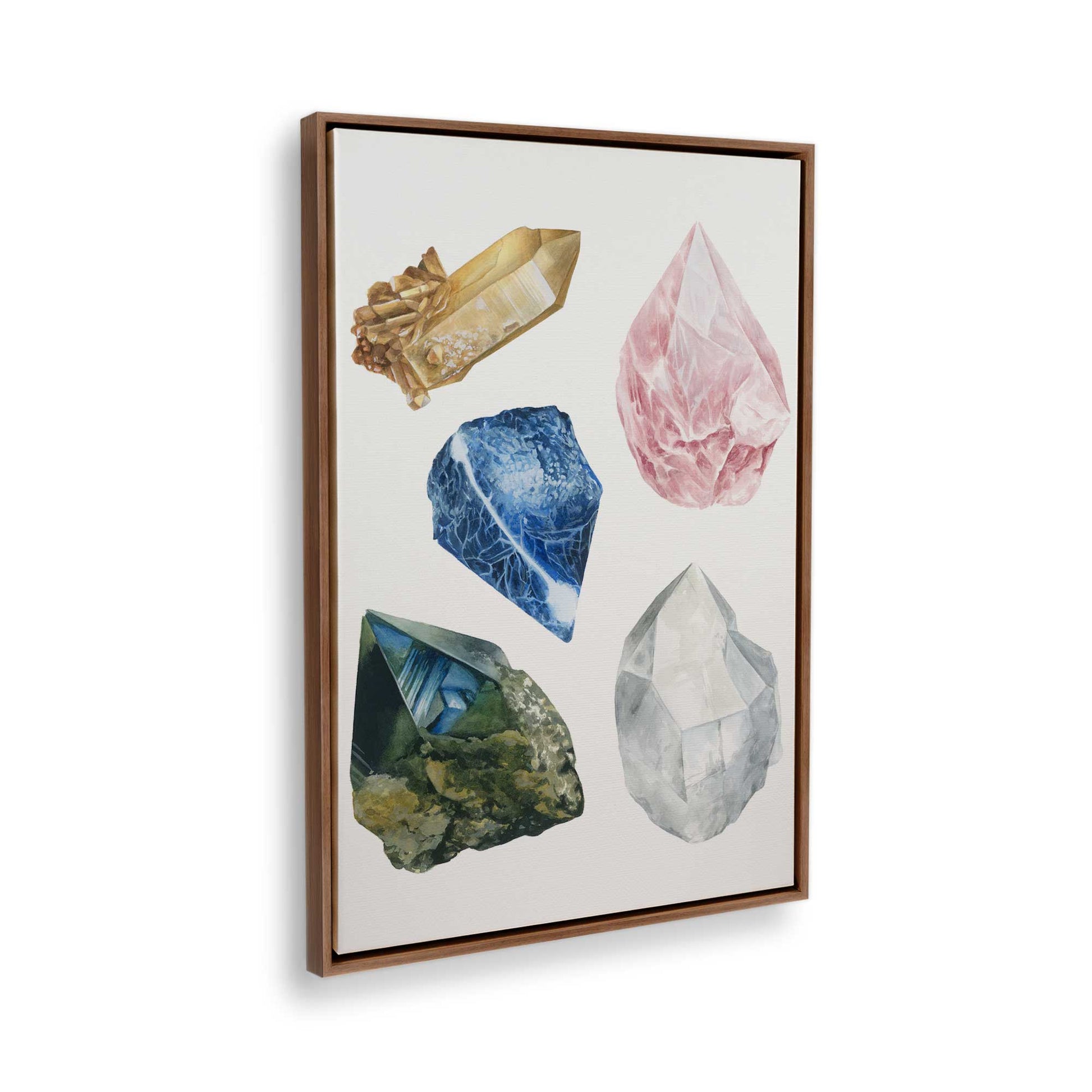 [Color:Walnut], Picture of the corner of the art