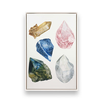 [Color:Opaque White], Picture of art in a White frame