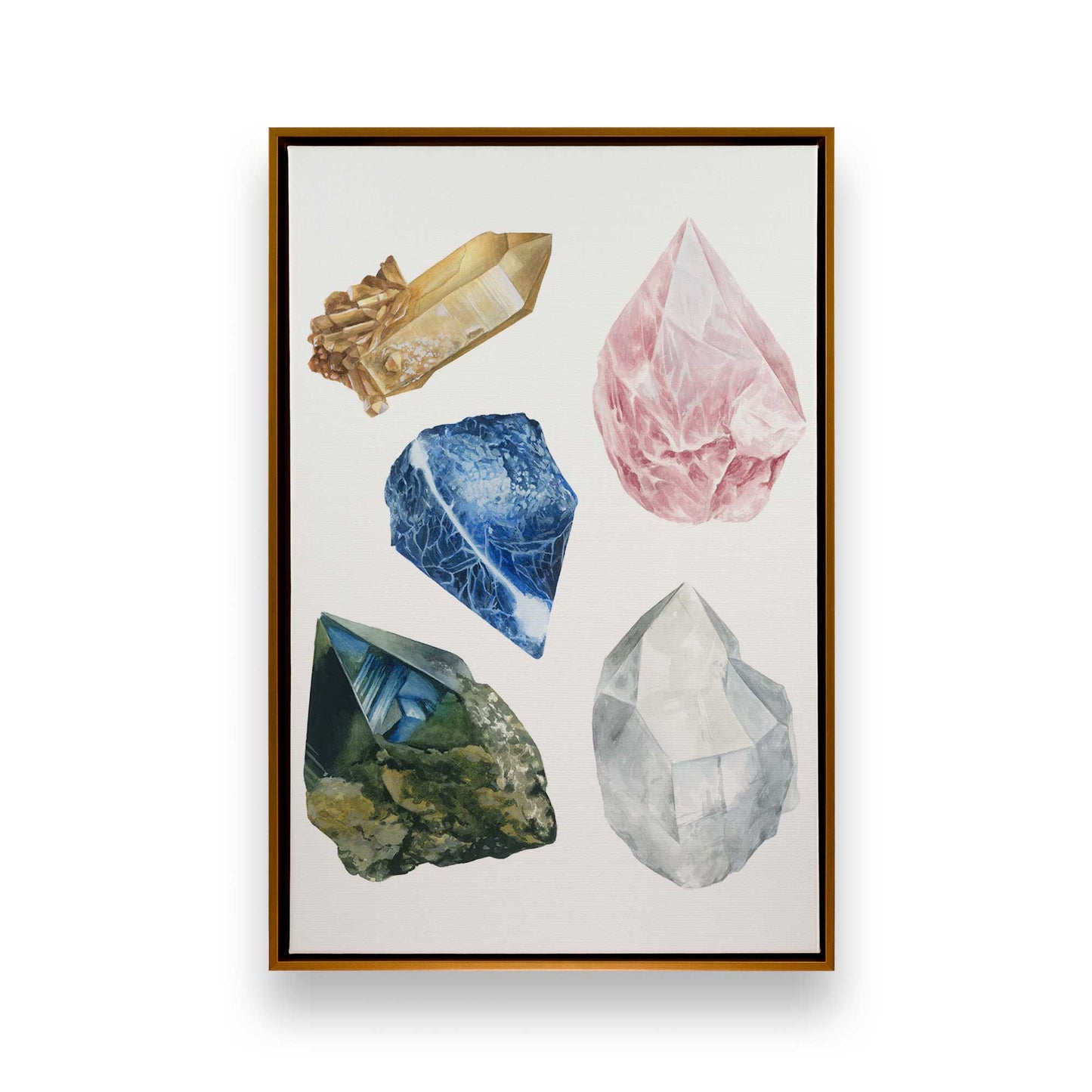 [Color:Polished Gold], Picture of art in a Polished Gold frame