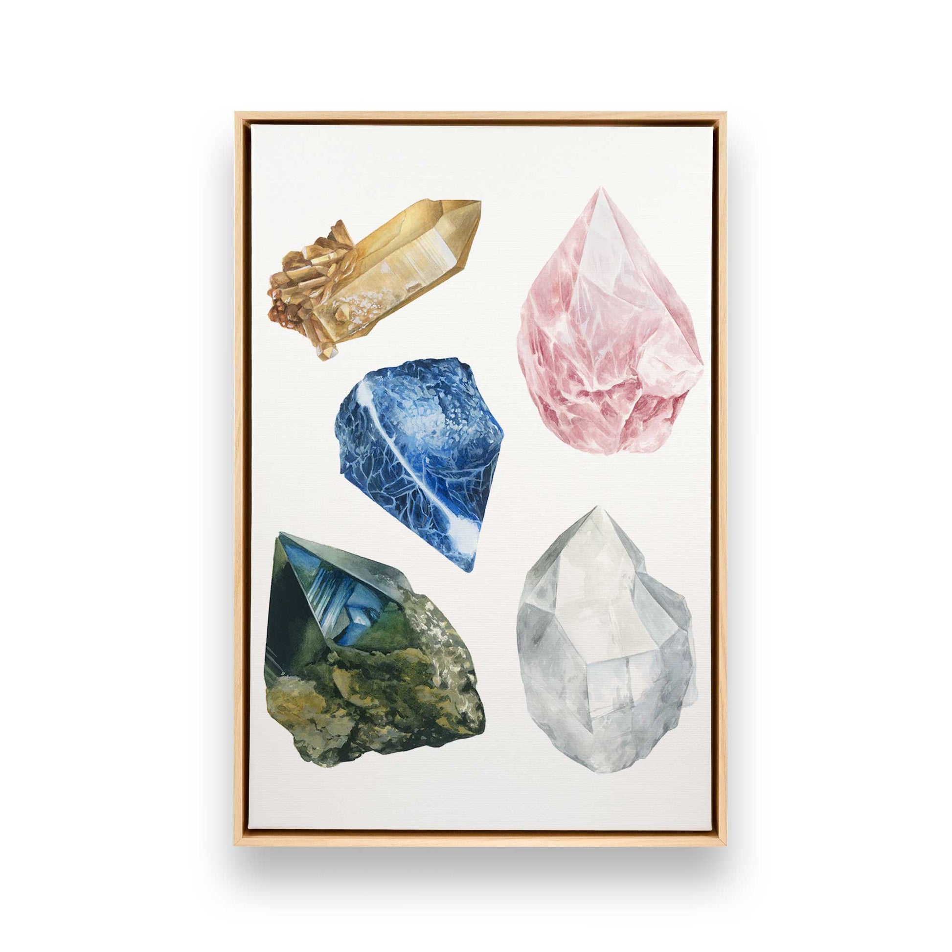 [Color:American Maple], Picture of art in a American Maple frame