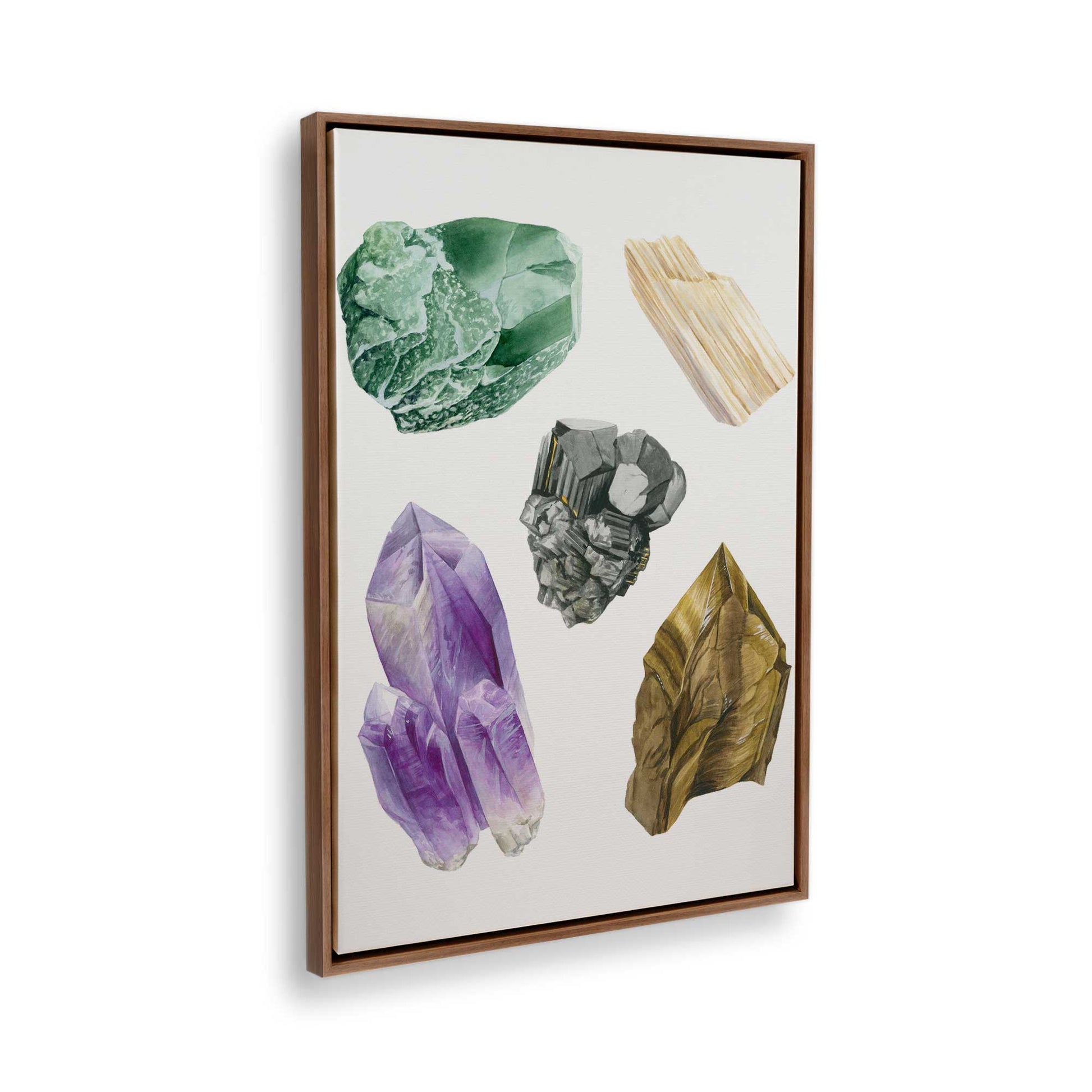 [Color:Walnut], Picture of the corner of the art