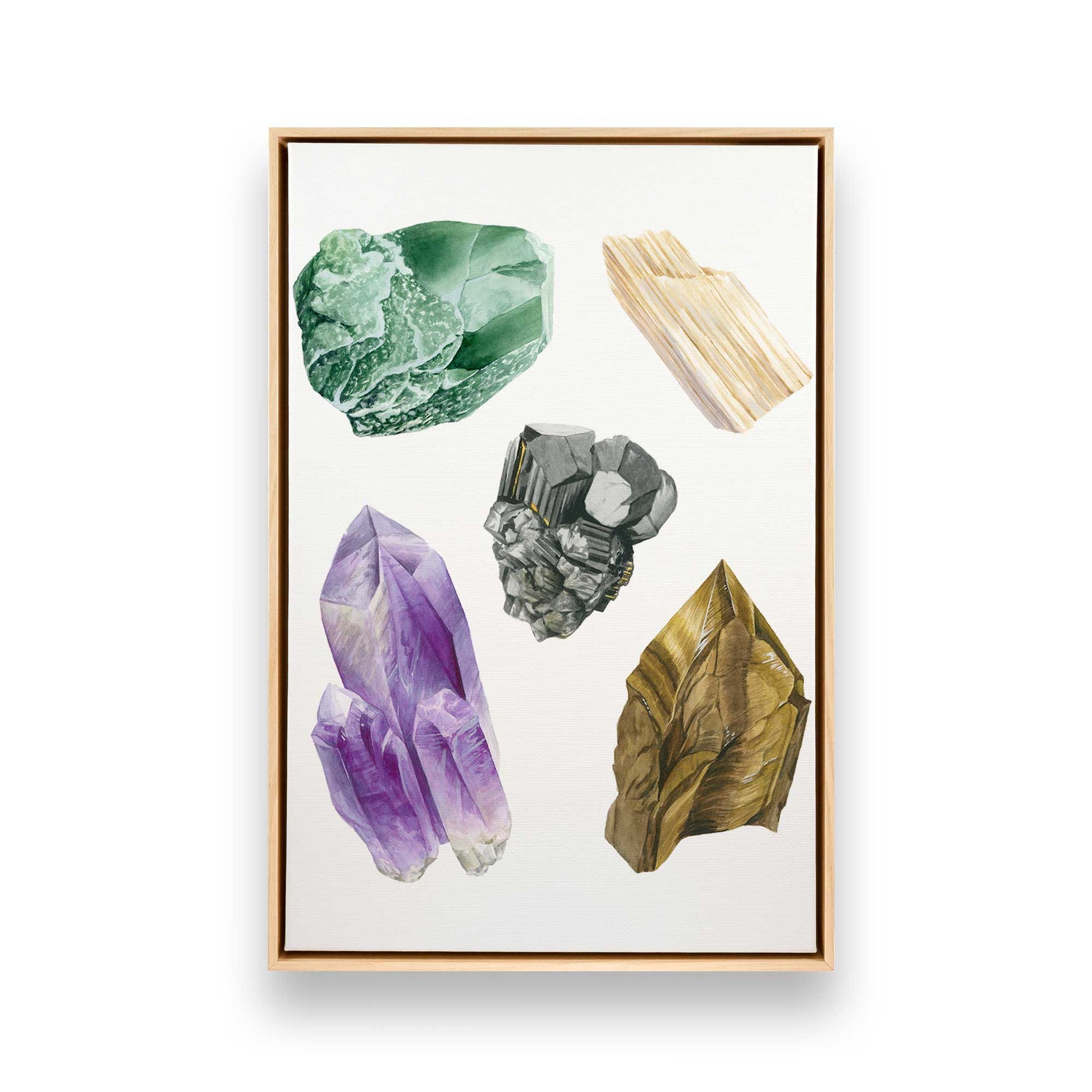 [Color:American Maple], Picture of art in a American Maple frame