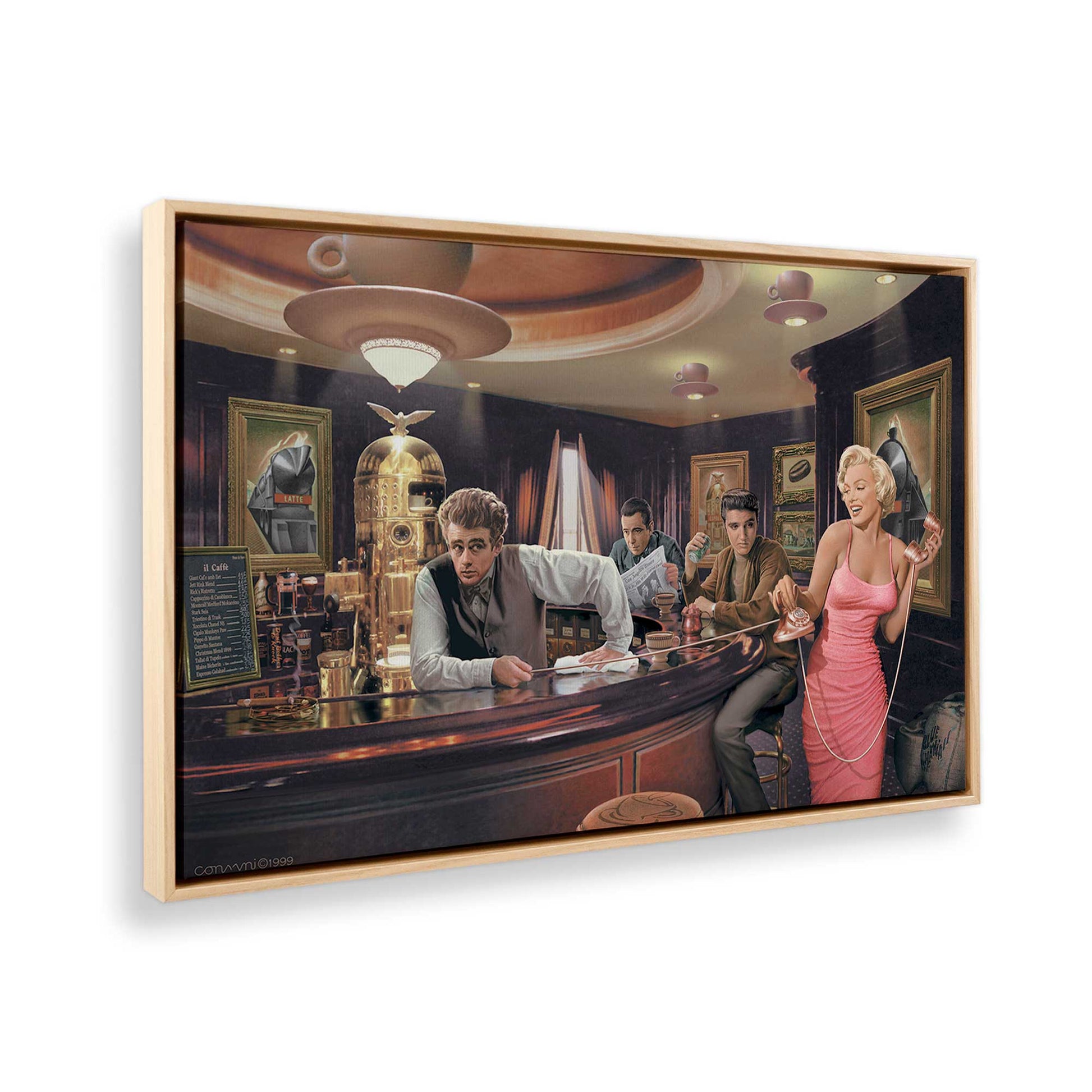 [Color:American Maple], Picture of the corner of the art