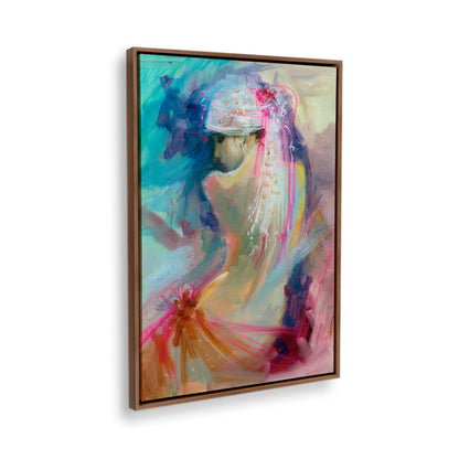 [Color:Walnut], Picture of the corner of the art
