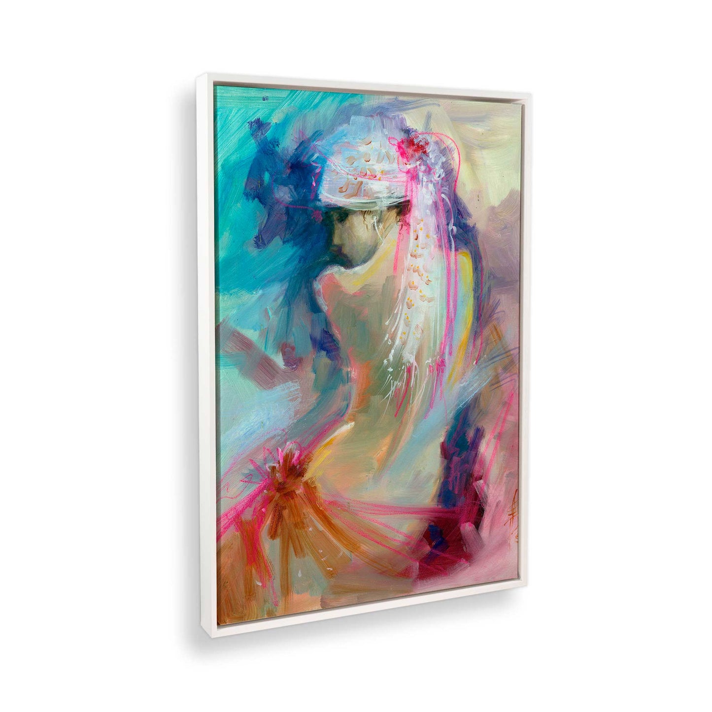 [Color:Opaque White], Picture of the corner of the art