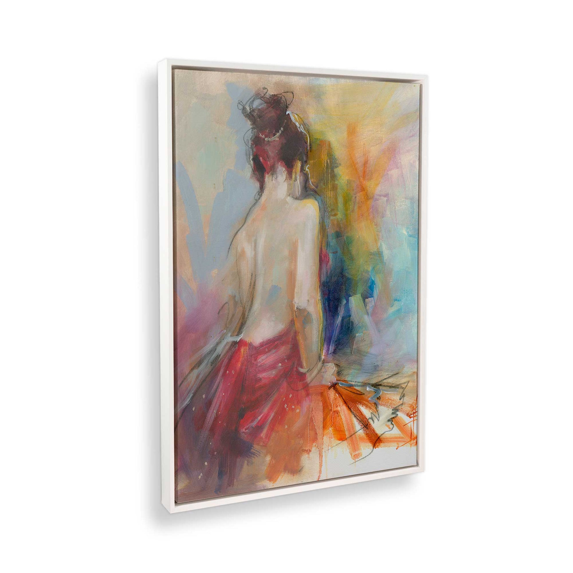 [Color:Opaque White], Picture of the corner of the art