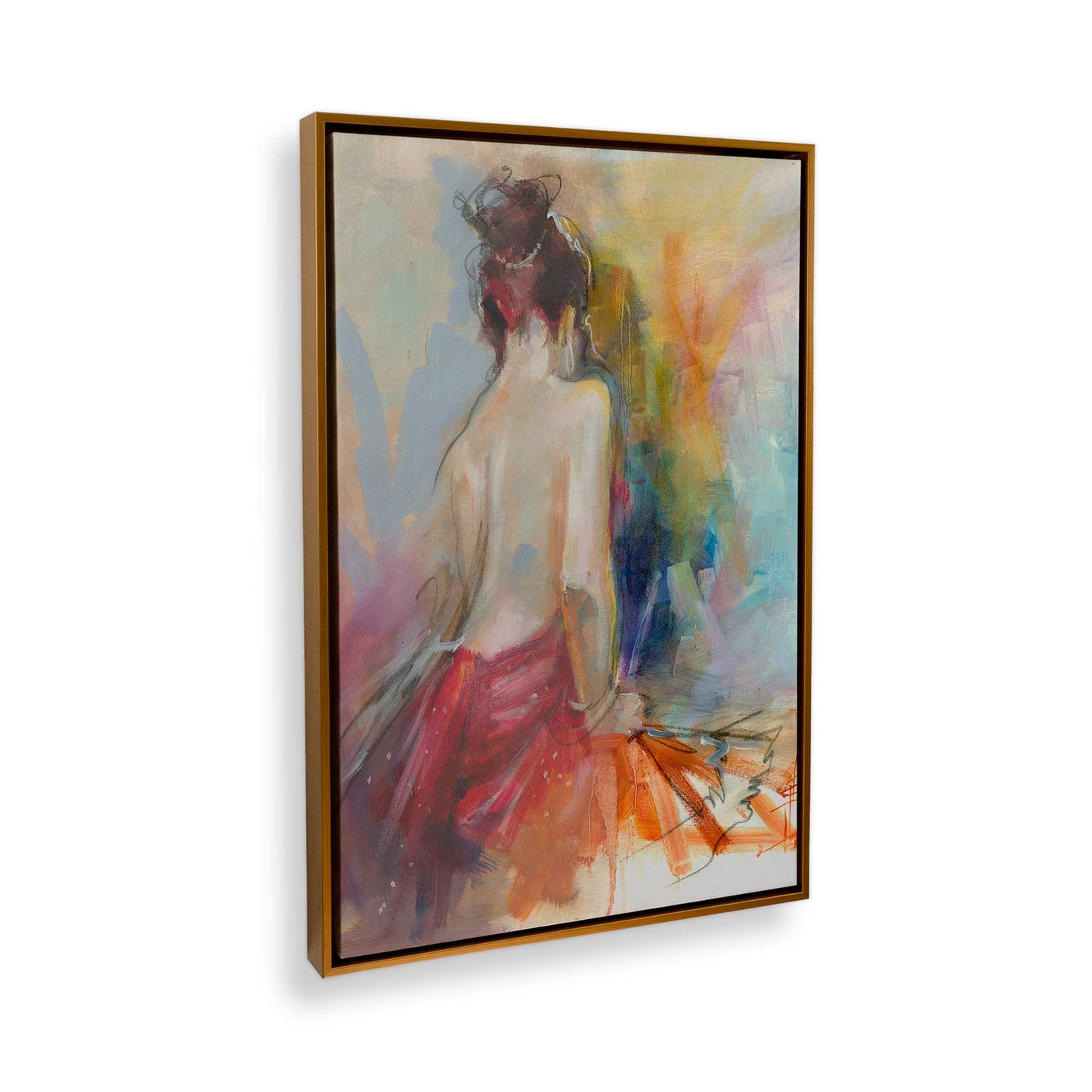 [Color:Polished Gold], Picture of the corner of the art