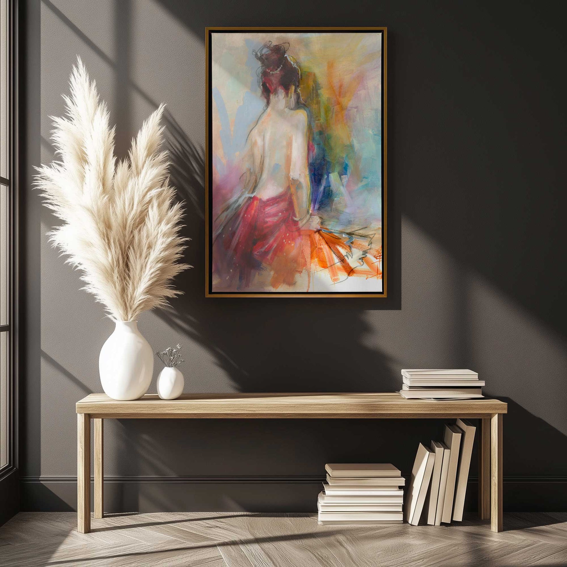 Picture of art in a room