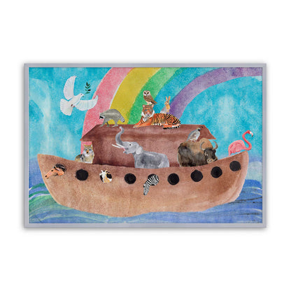 [Color:Polished Chrome], Picture of art in a Polished Chrome frame