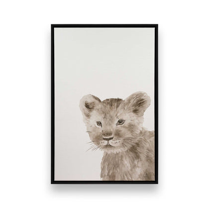 [Color:Satin Black], Picture of art in a Satin Black frame