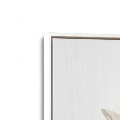 [Color:Opaque White], Picture of art in a White frame at an angle