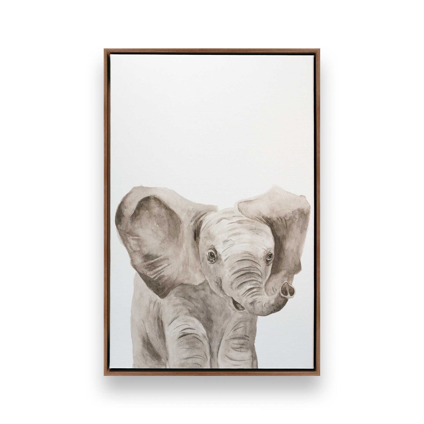 [Color:Walnut], Picture of art in a Walnut frame