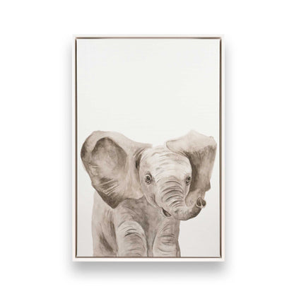 [Color:Opaque White], Picture of art in a White frame