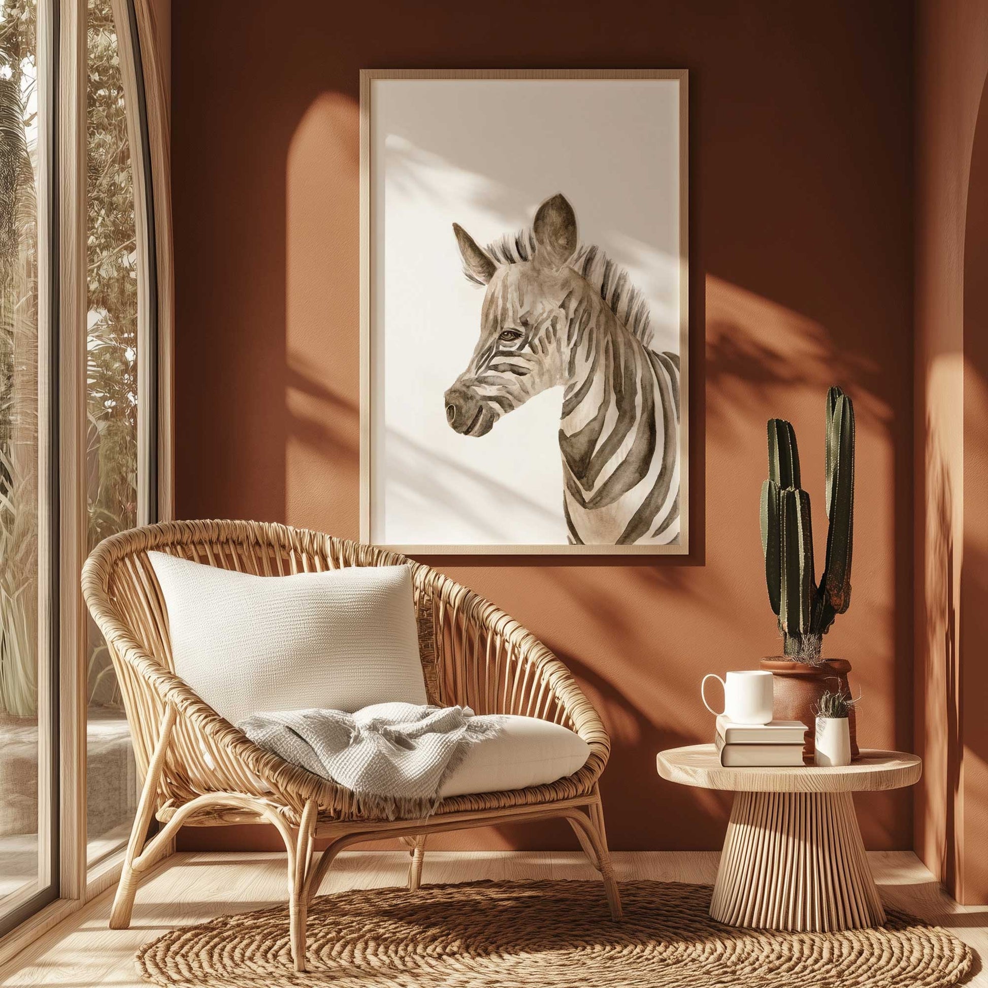 Picture of art in a room
