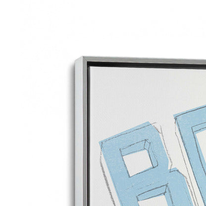 [Color:Polished Chrome], Picture of art in a Polished Chrome frame at an angle