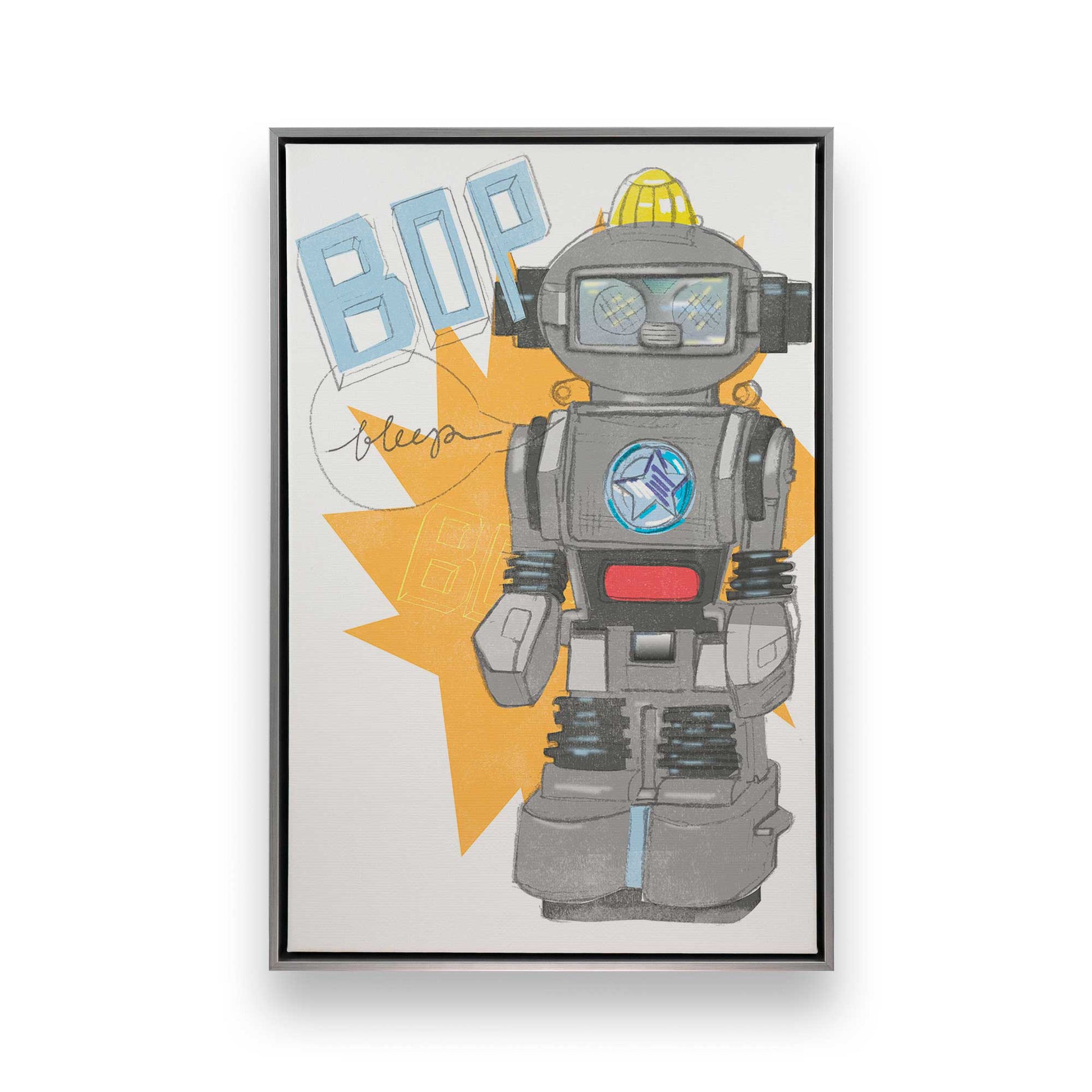 [Color:Polished Chrome], Picture of art in a Polished Chrome frame