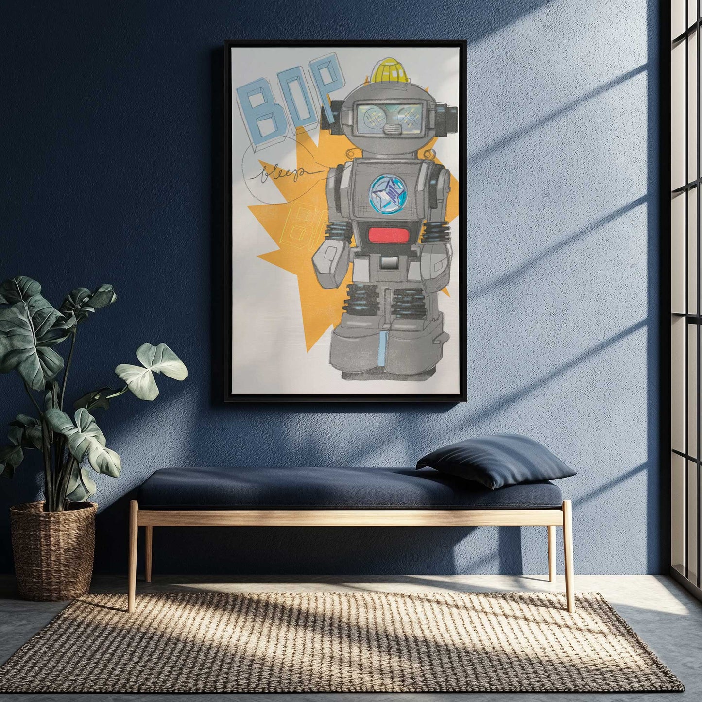 [LIFESTYLE],[SPECIAL],  Picture of art in a roo