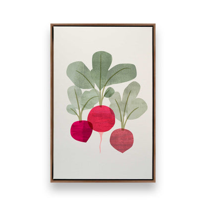 [Color:Walnut], Picture of art in a Walnut frame