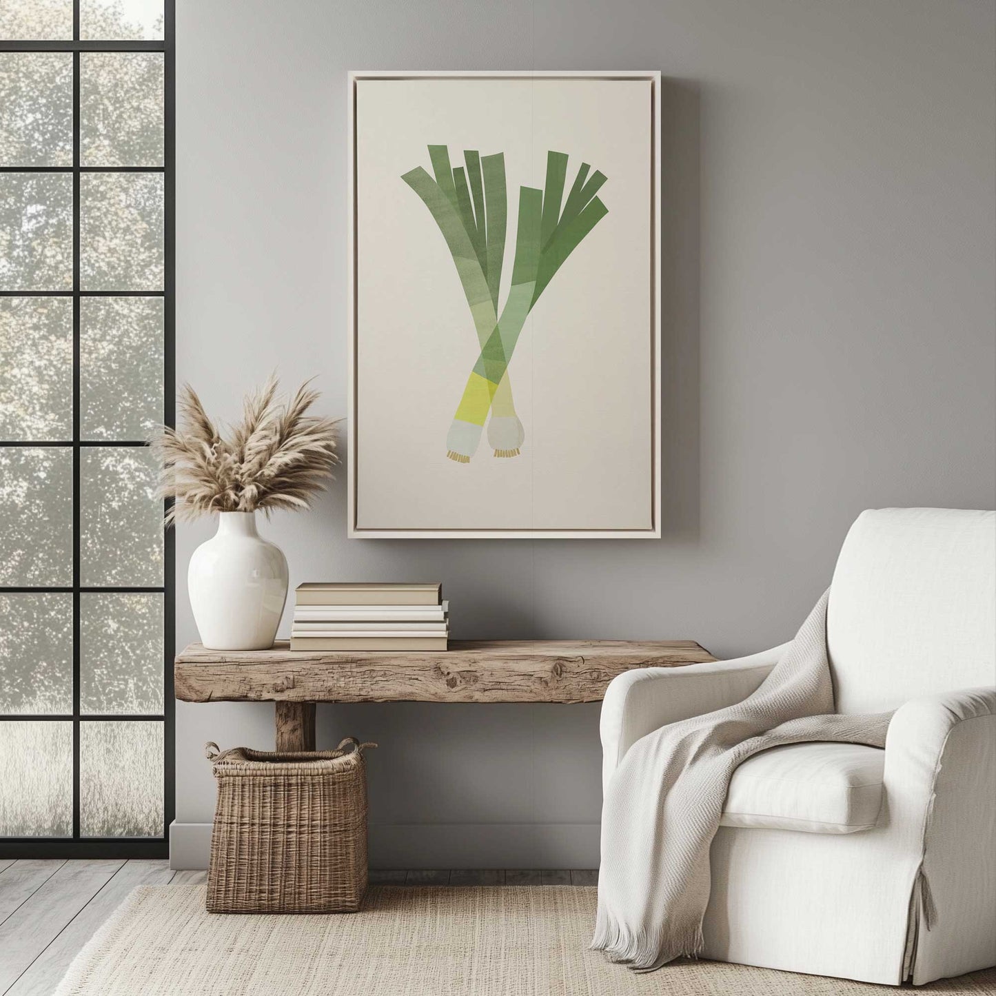 Picture of art in a room