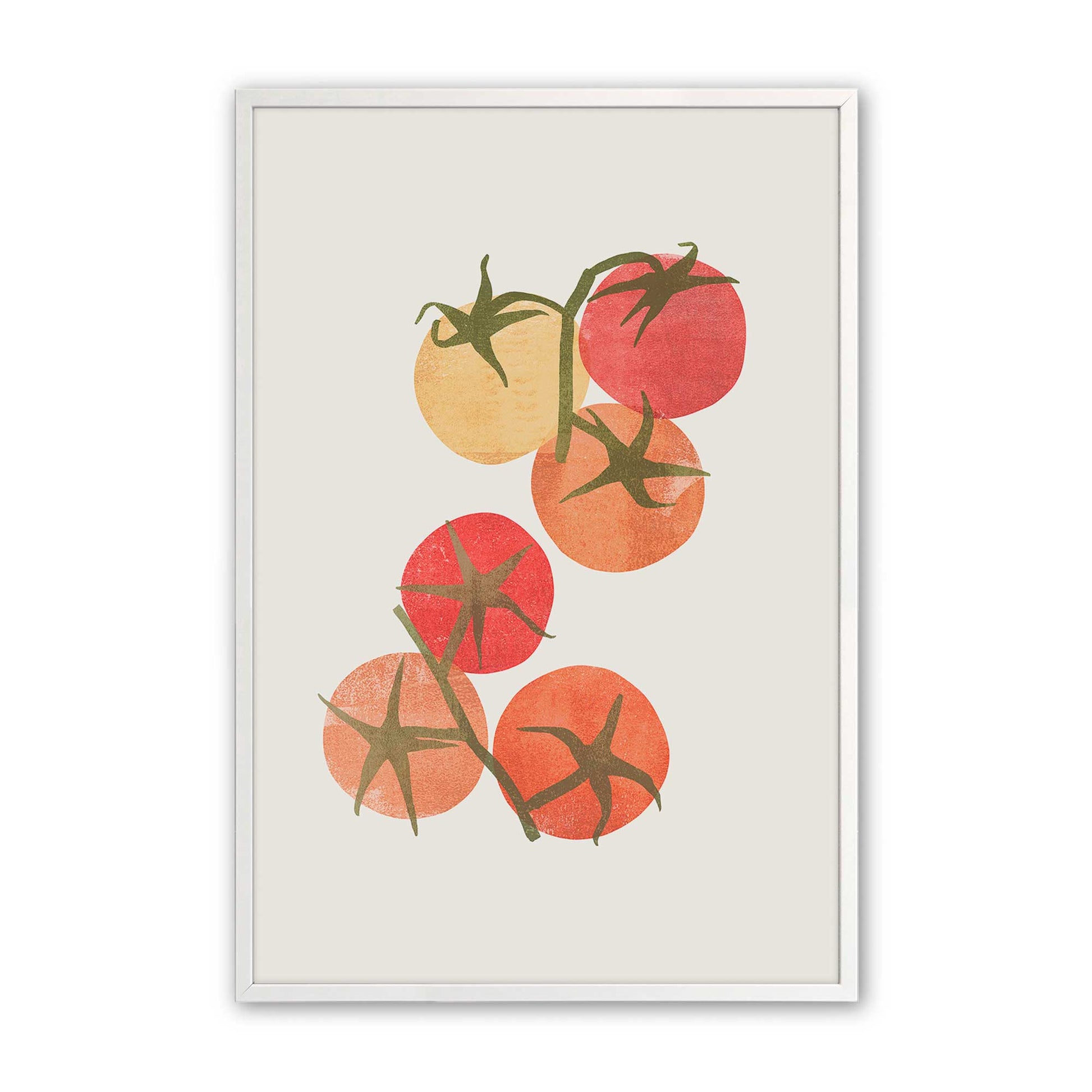 [Color:Opaque White], Picture of art in a Opaque White frame