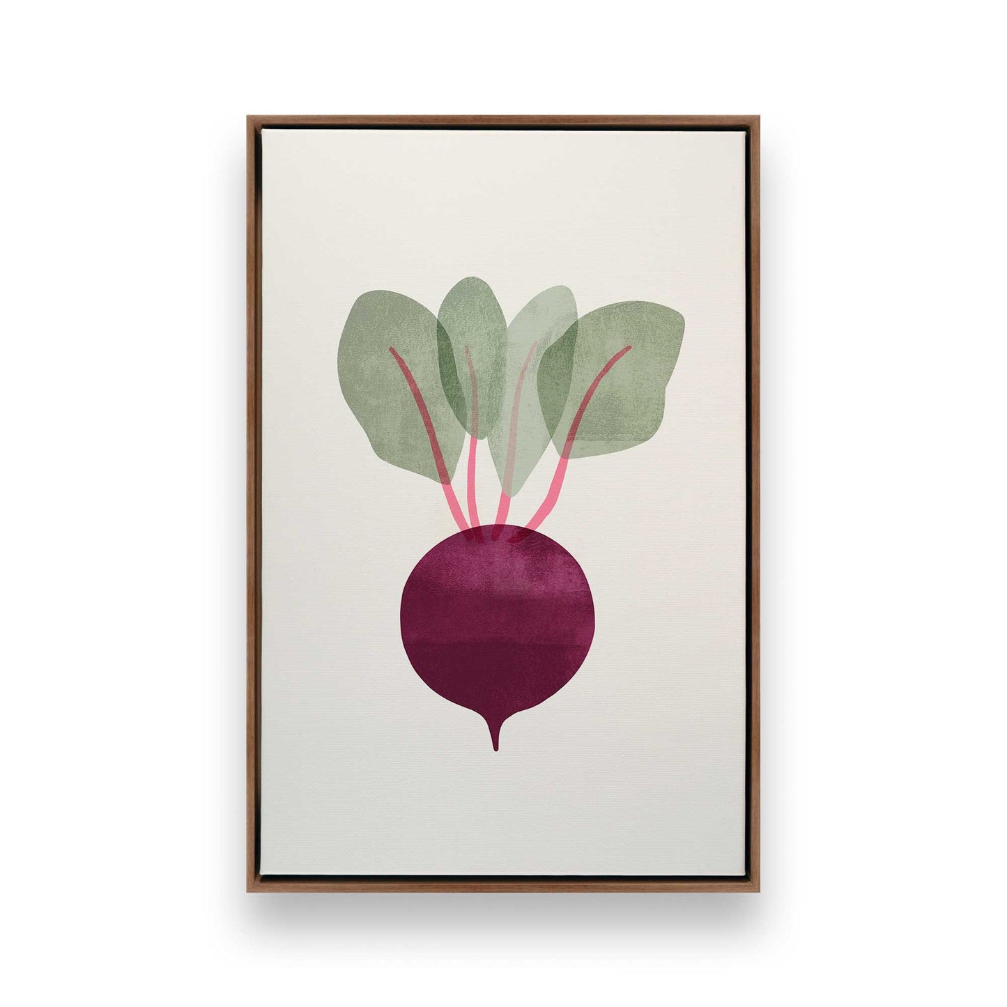 [Color:Walnut], Picture of art in a Walnut frame
