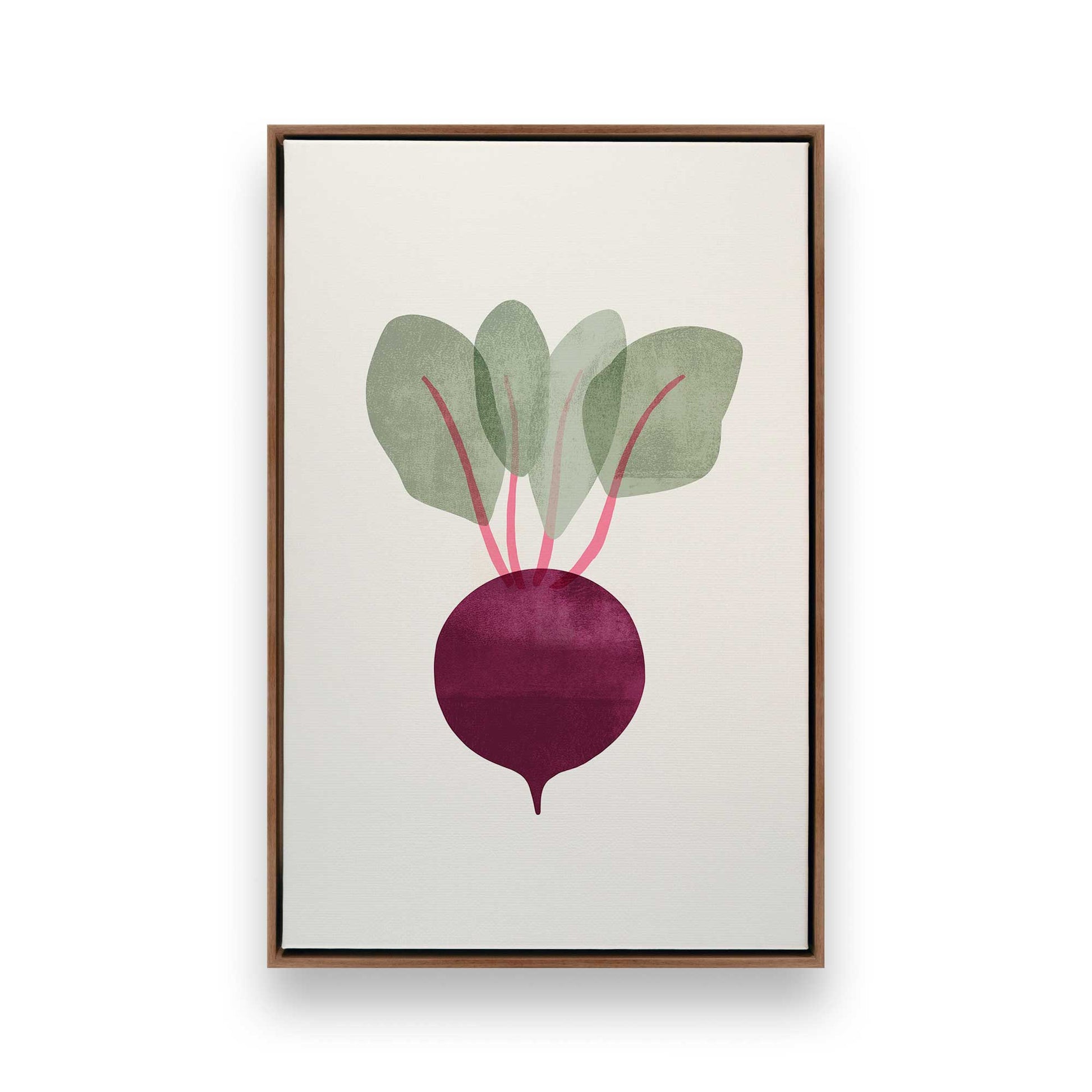 [Color:Walnut], Picture of art in a Walnut frame