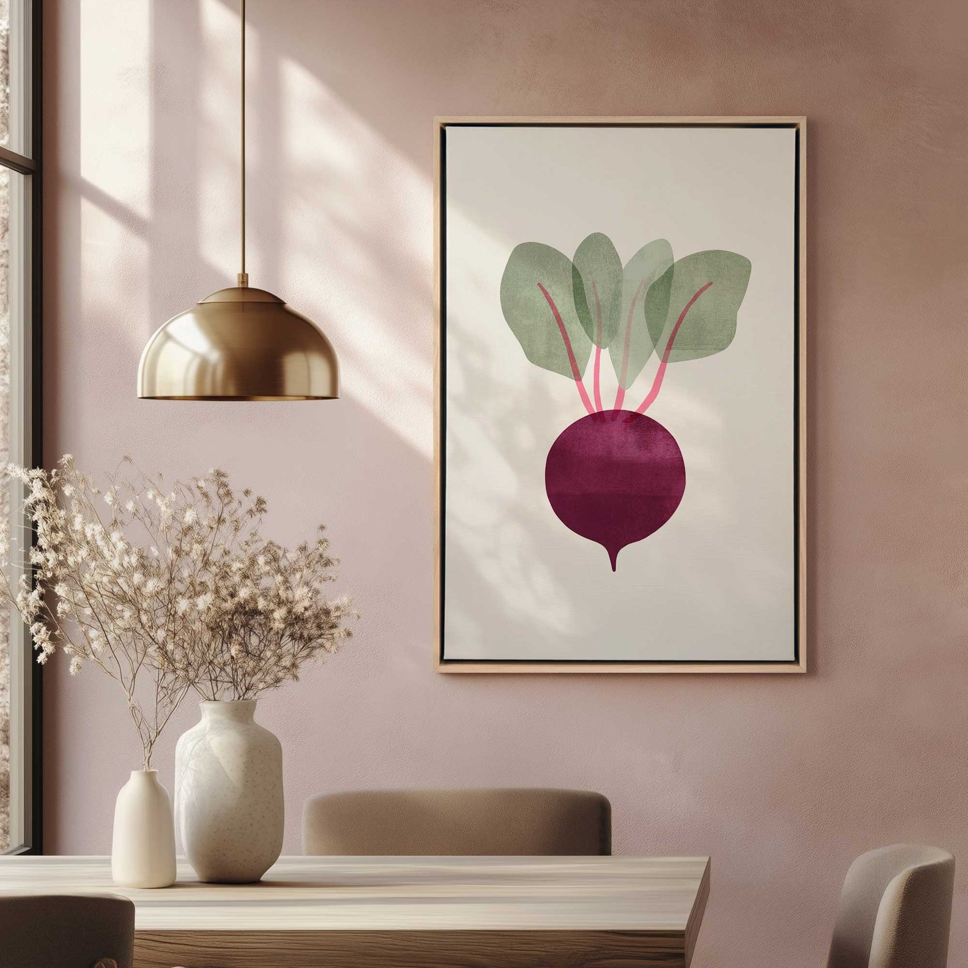 Picture of art in a room