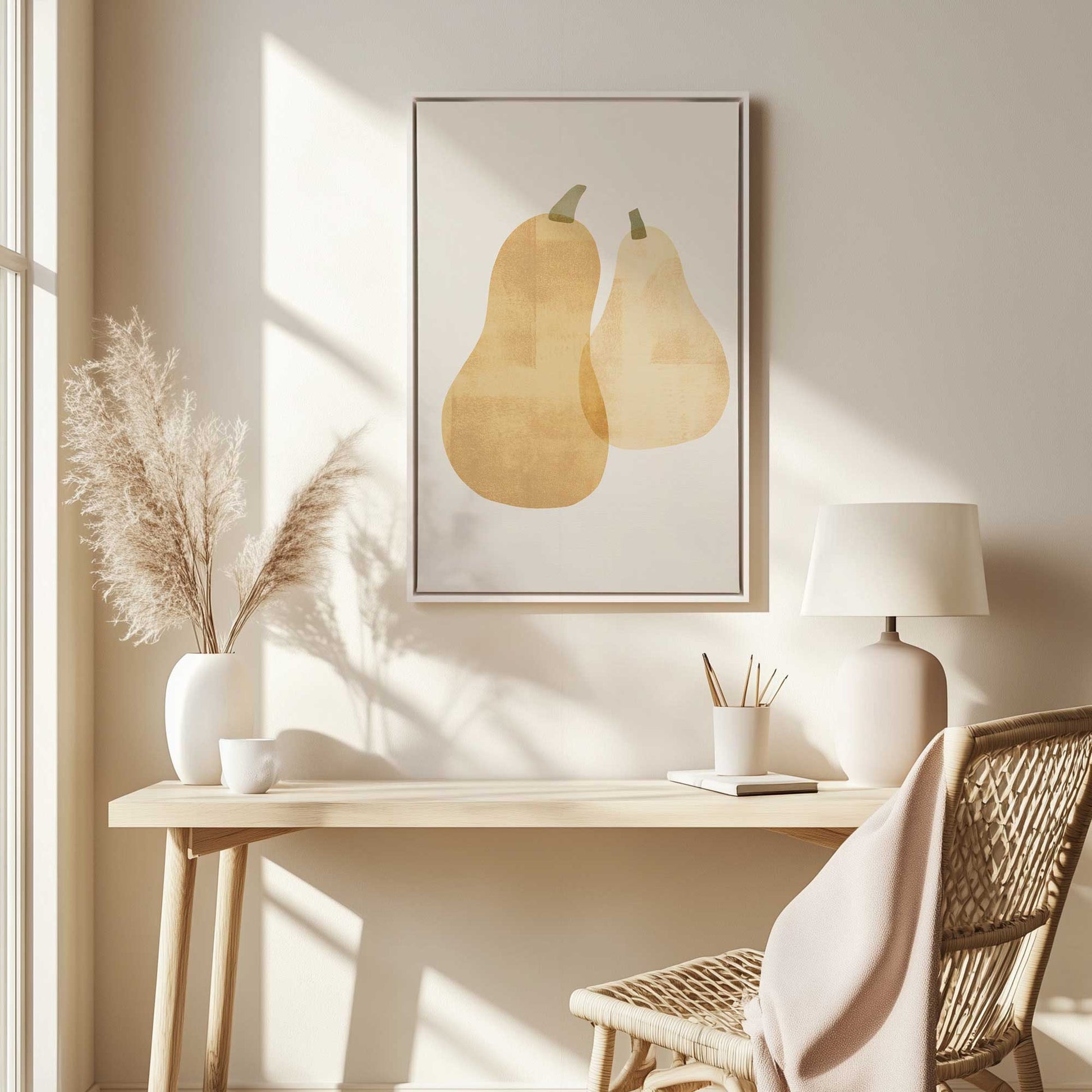 Picture of art in a room