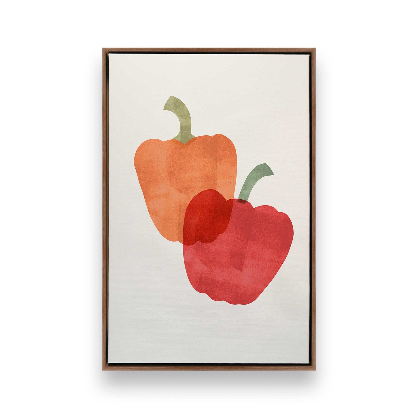 [Color:Walnut], Picture of art in a Walnut frame