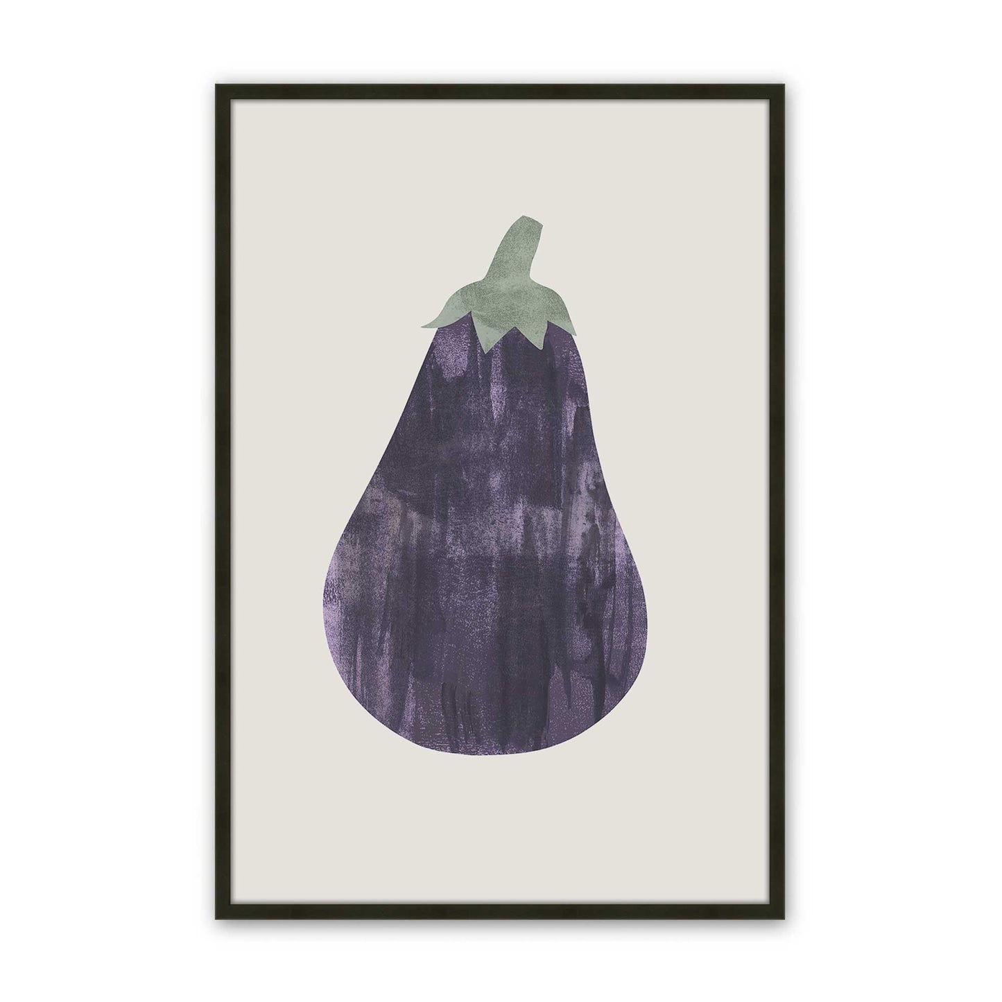 [Color:Satin Black], Picture of art in a Satin Black frame