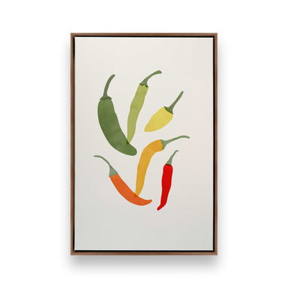 [Color:Walnut], Picture of art in a Walnut frame