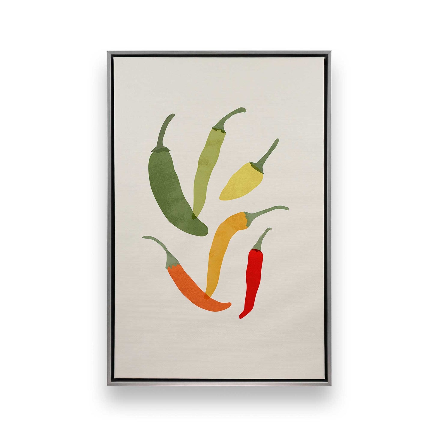[Color:Polished Chrome], Picture of art in a Polished Chrome frame