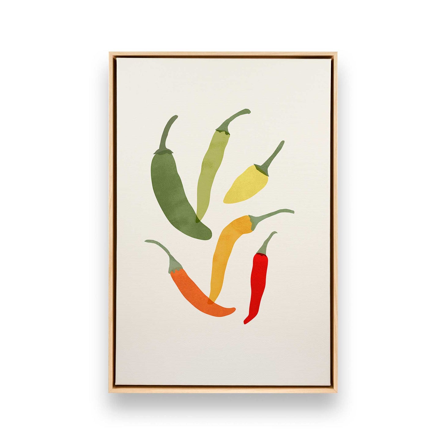 [Color:American Maple], Picture of art in a American Maple frame