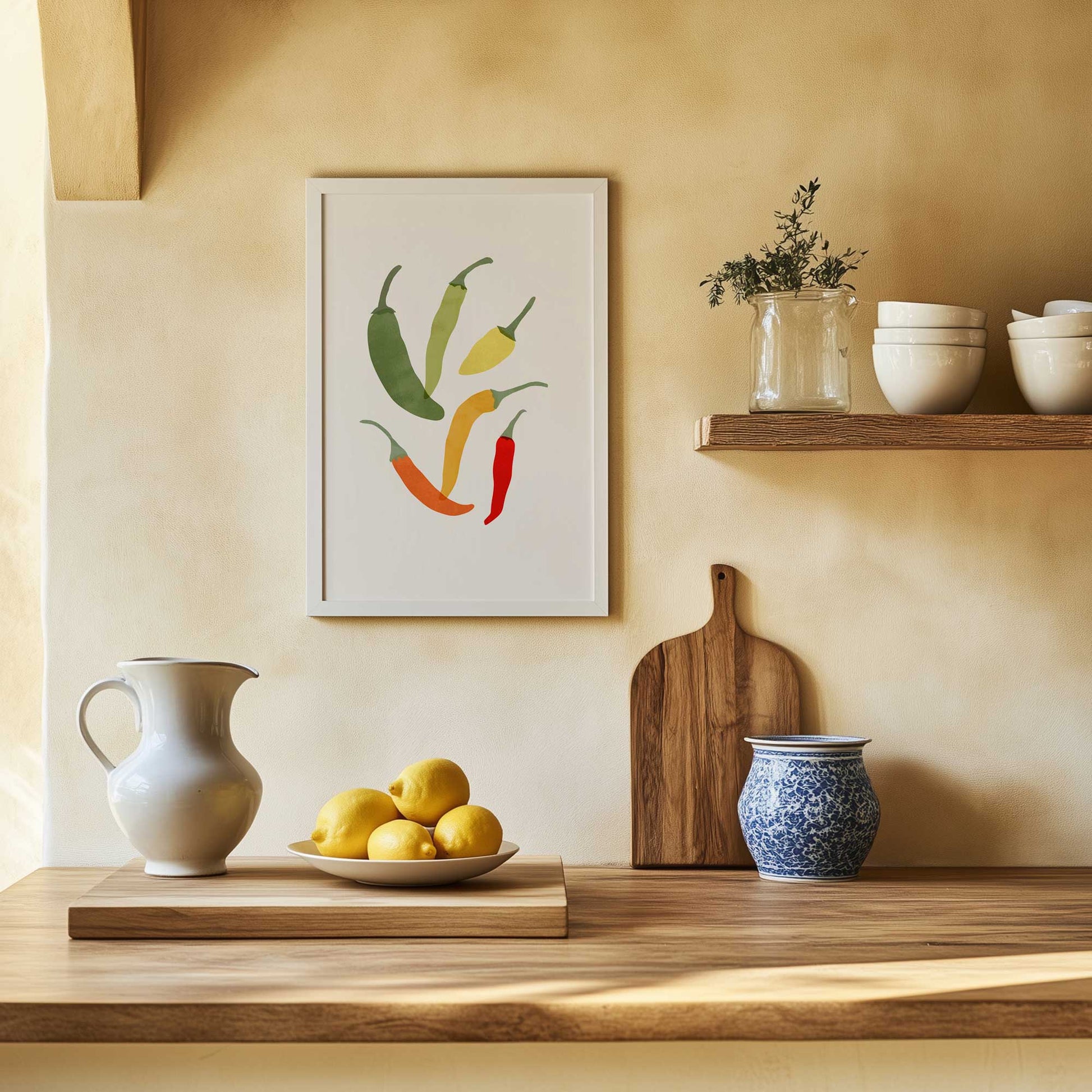 [SPECIAL],[LIFESTYLE], Picture of art hanging in a room
