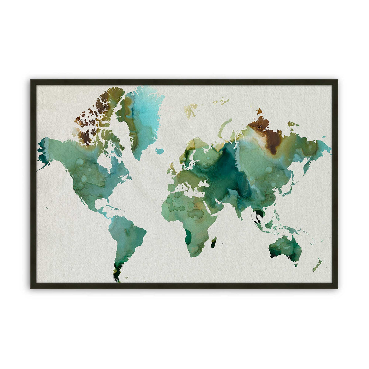 [Color:Satin Black], Picture of art in a Satin Black frame