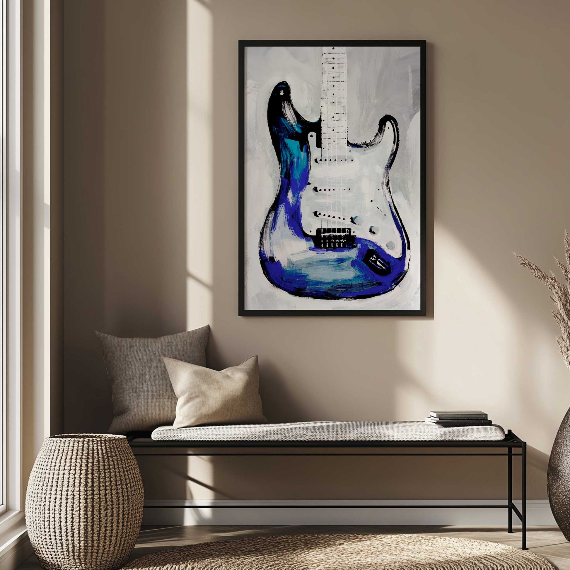[SPECIAL],[LIFESTYLE], Picture of art hanging in a room