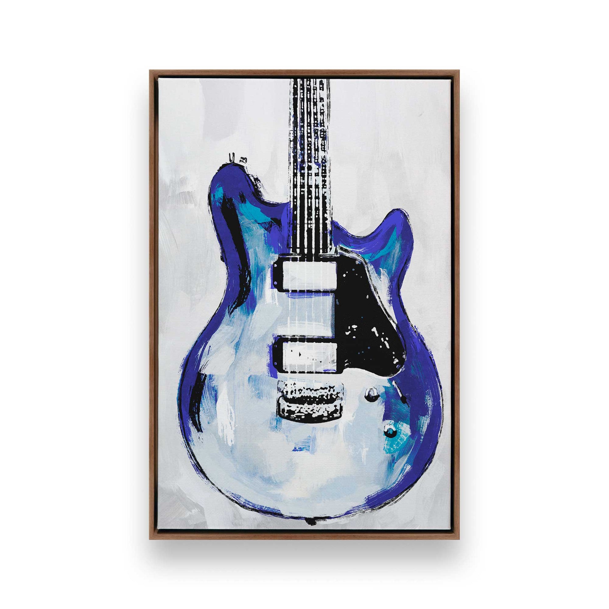 [Color:Walnut], Picture of art in a Walnut frame