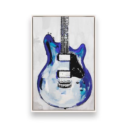 [Color:Opaque White], Picture of art in a White frame