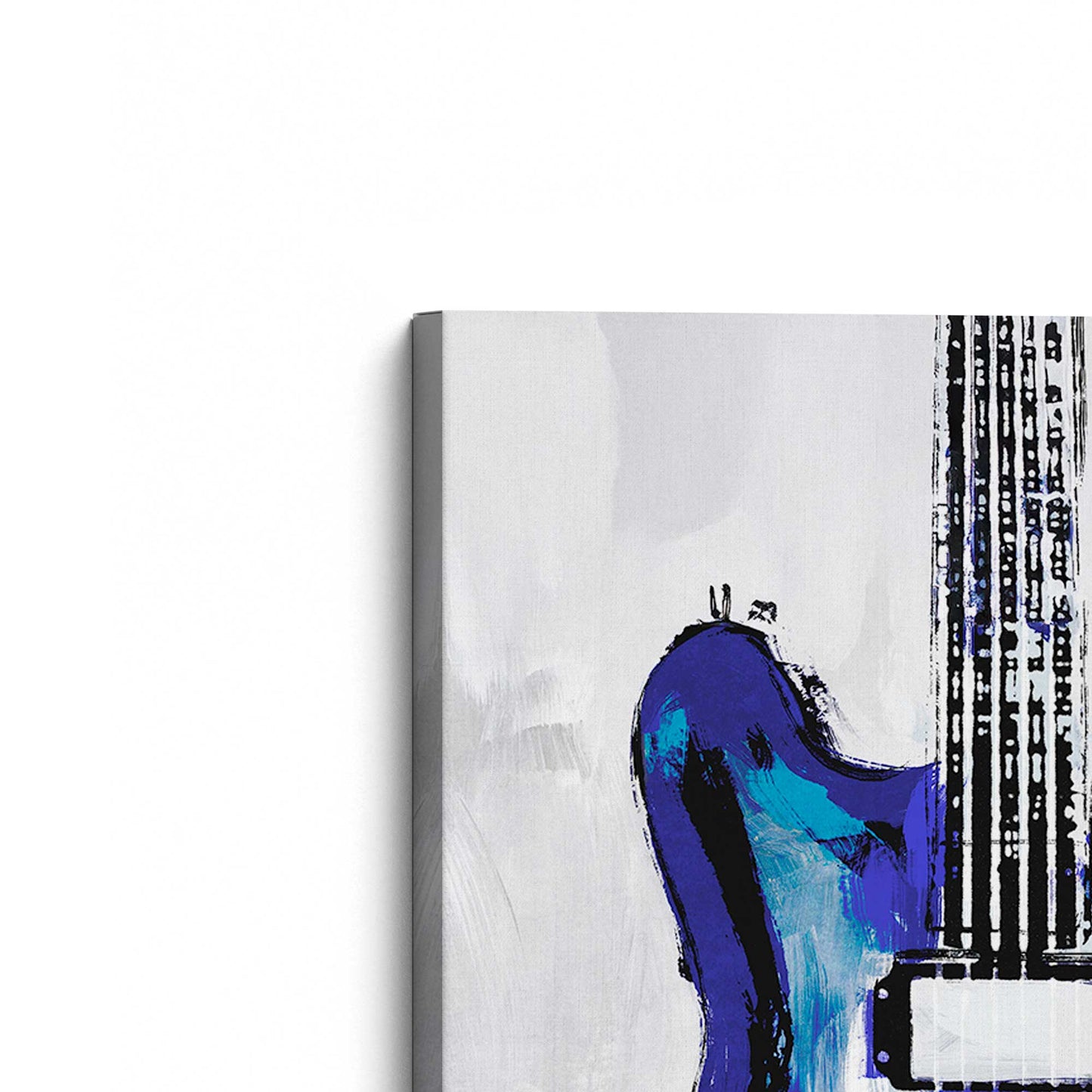 [Color:Stretched Canvas], Picture of the corner of the art