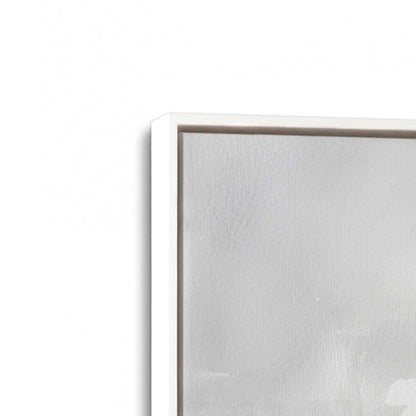 [Color:Opaque White], Picture of art in a White frame at an angle