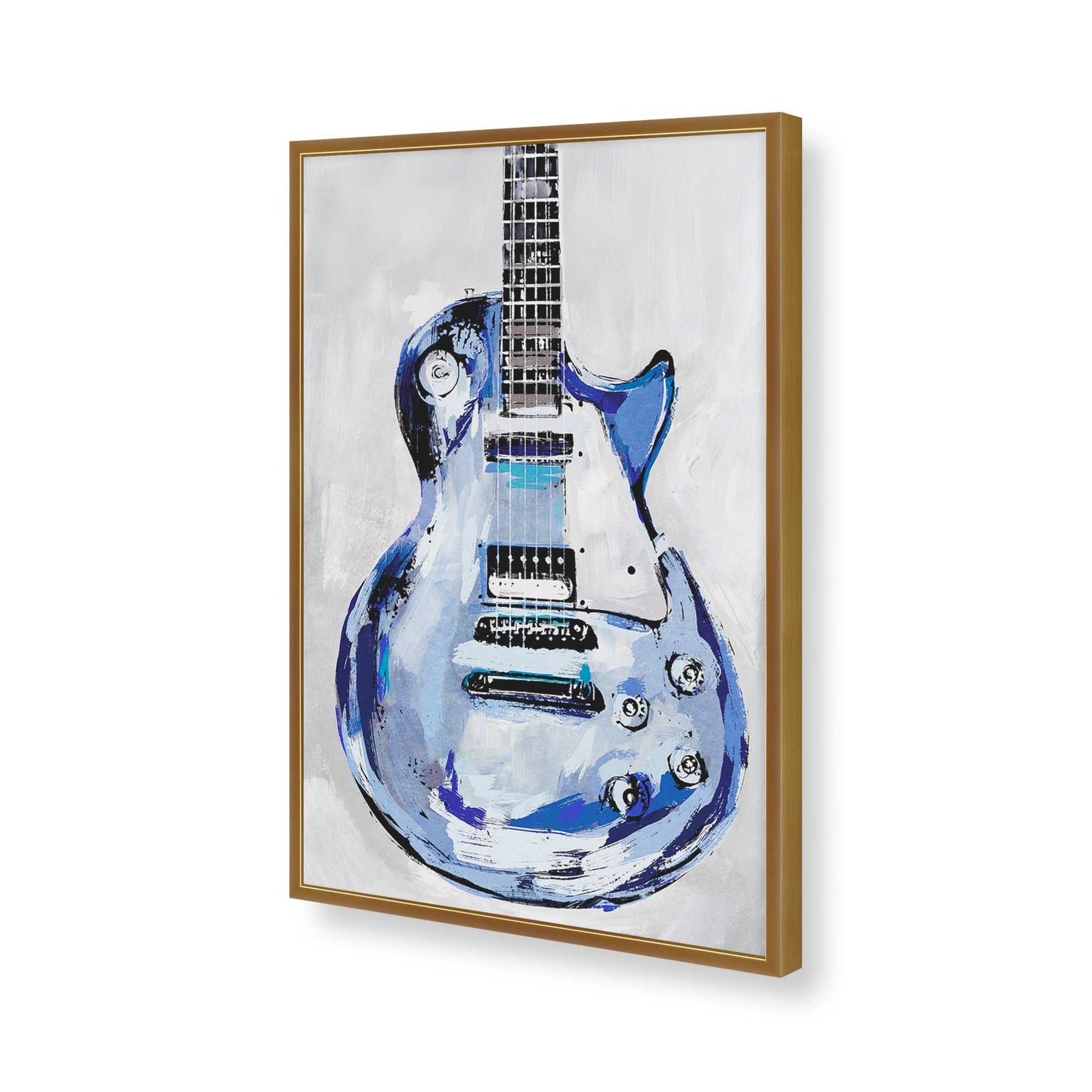 [Color:Polished Gold], Picture of art in a Polished Gold frame of the corner