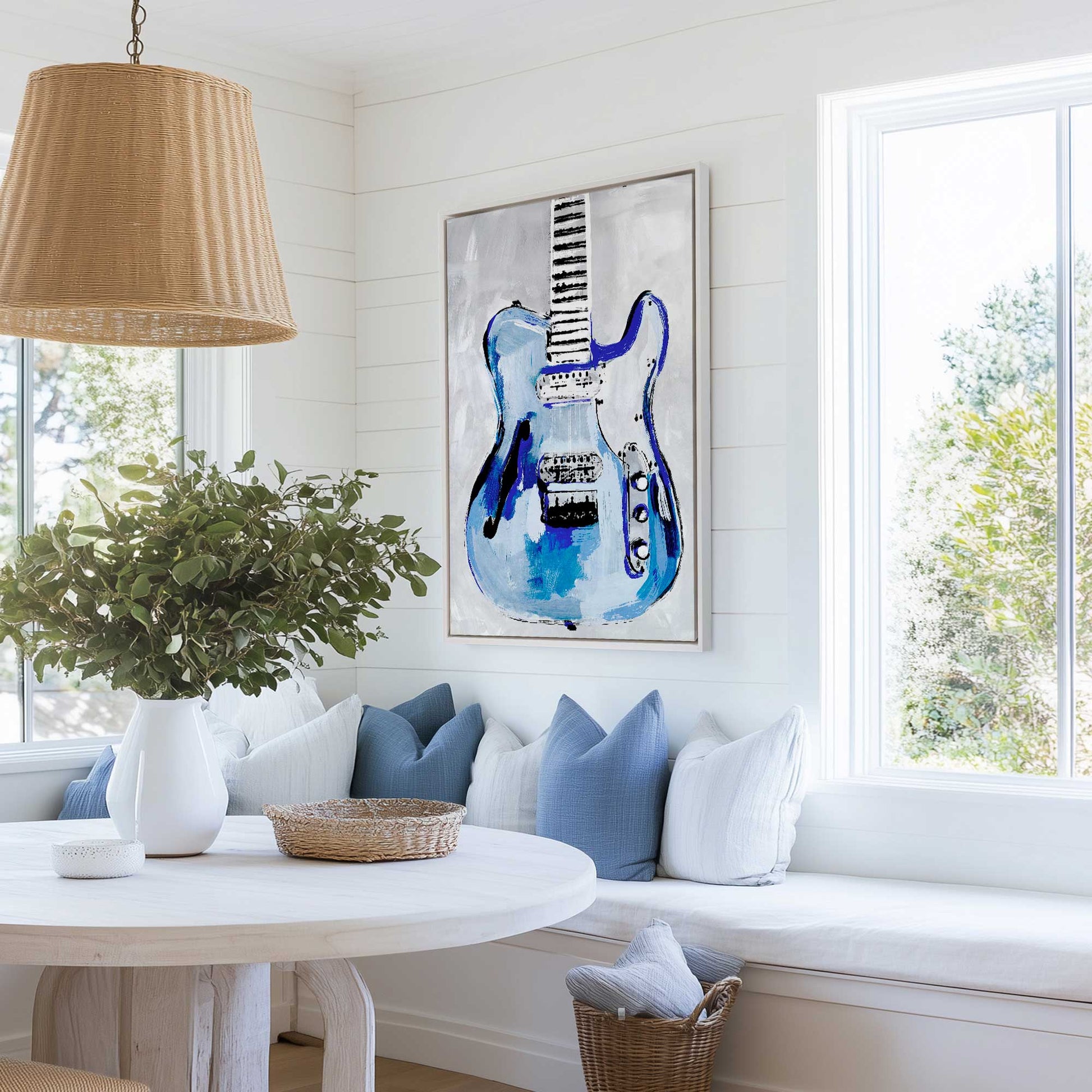 Picture of art in a room
