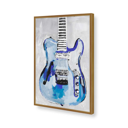 [Color:Polished Gold], Picture of art in a Polished Gold frame of the corner