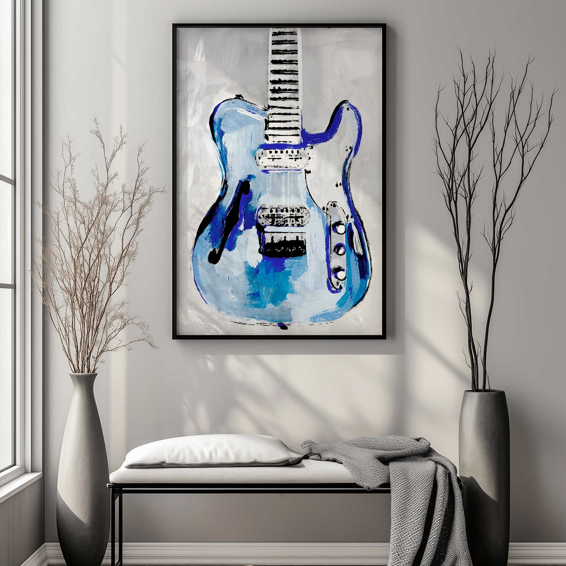 Picture of art in a room