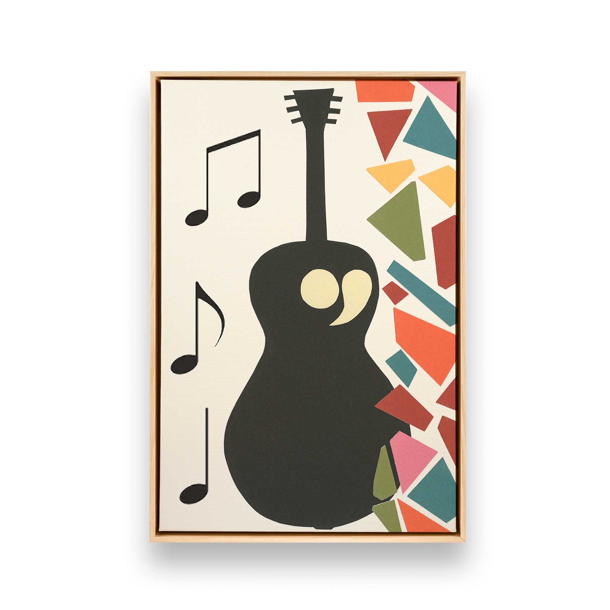 [Color:American Maple], Picture of art in a American Maple frame