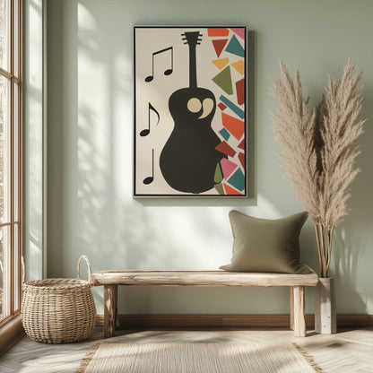 Picture of art in a room