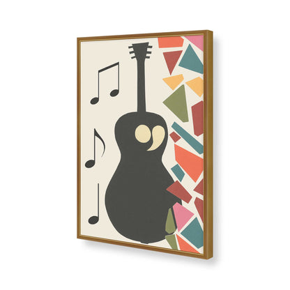 [Color:Polished Gold], Picture of art in a Polished Gold frame of the corner