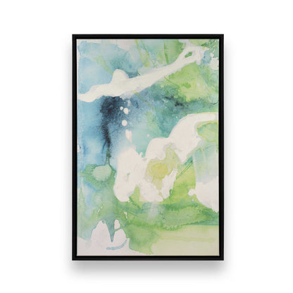 [Color:Satin Black], Picture of art in a Satin Black frame